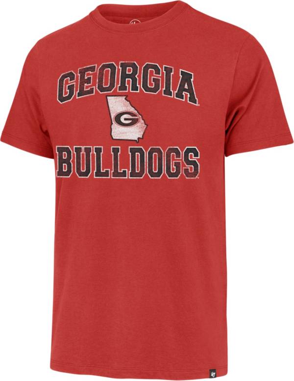 ‘47 Men's Georgia Bulldogs Red Arch T-Shirt