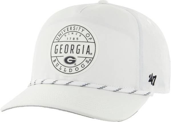 ‘47 Men's Georgia Bulldogs White Captain Adjustable Hat