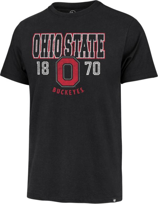 ‘47 Men's Ohio State Buckeyes Black T-Shirt product image