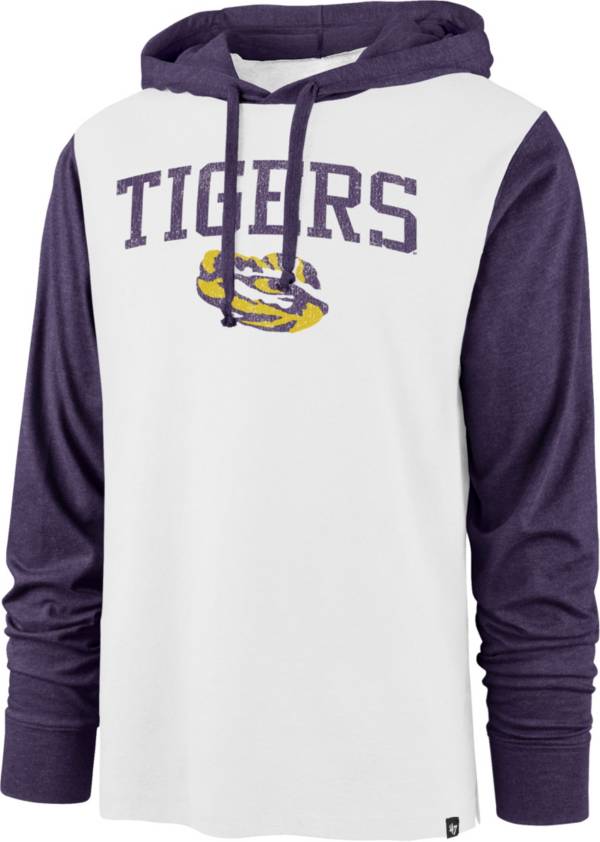 ‘47 Men's LSU Tigers Club Pullover White Hoodie