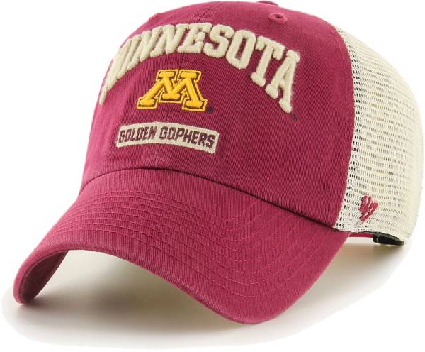 ‘47 Men's Minnesota Golden Gophers Maroon Morgantown Clean Up Adjustable Hat