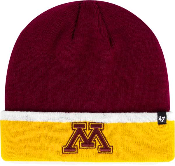 ‘47 Men's Minnesota Golden Gophers Maroon Sub-Zero Cuffed Knit Beanie
