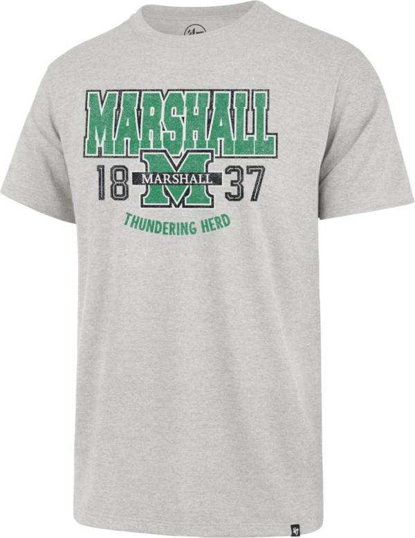 ‘47 Men's Marshall Thundering Herd Grey T-Shirt