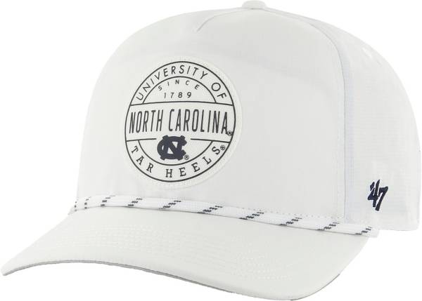 ‘47 Men's North Carolina Tar Heels White Captain Adjustable Hat