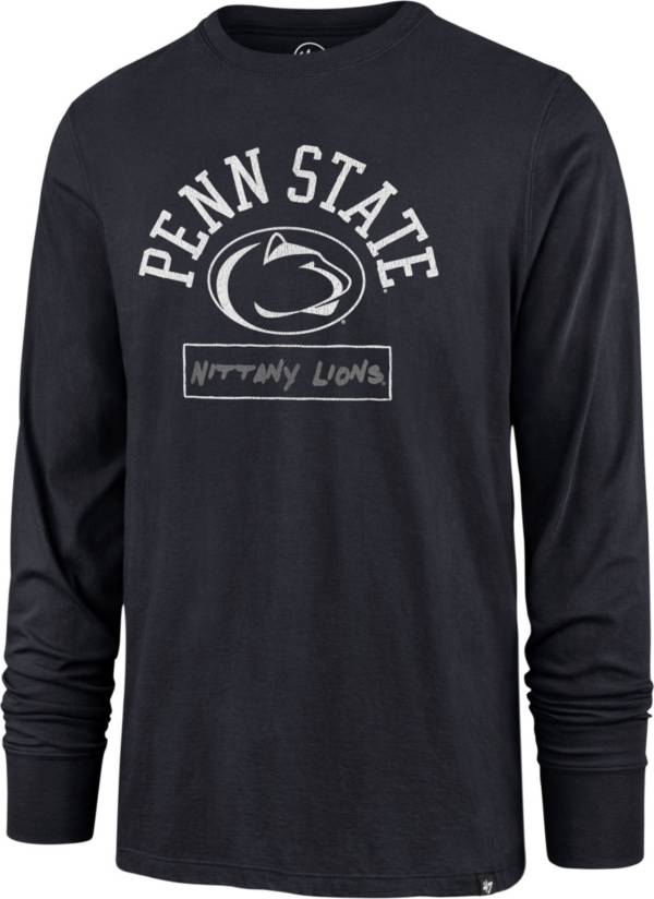 ‘47 Men's Penn State Nittany Lions Navy Super Rival Long Sleeve T-Shirt