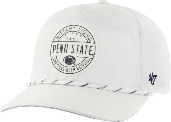 ‘47 Men's Penn State Nittany Lions White Captain Adjustable Hat product image