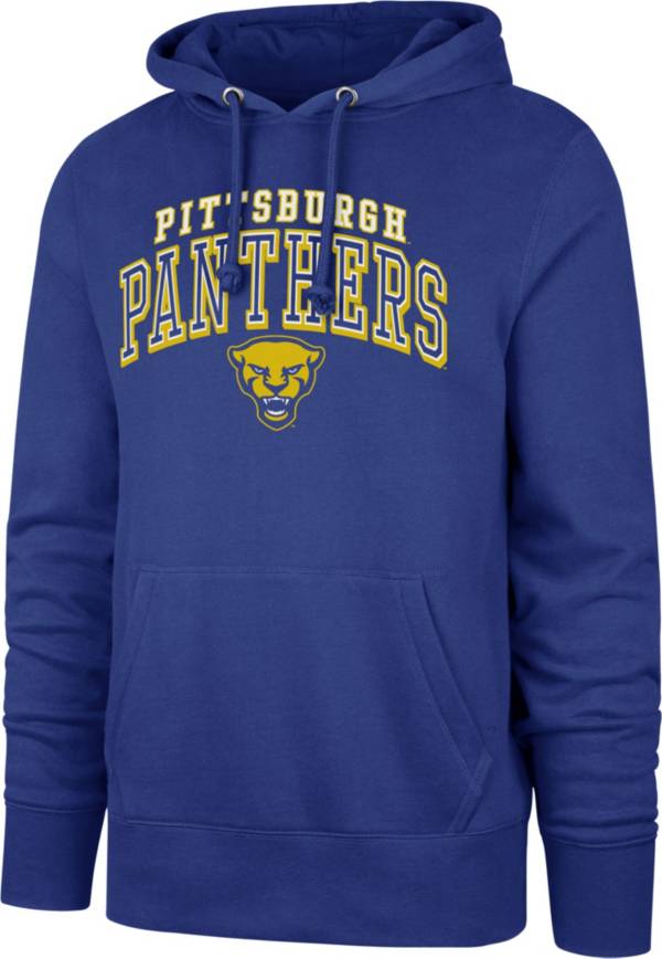 ‘47 Men's Pitt Panthers Blue Headline Pullover Hoodie