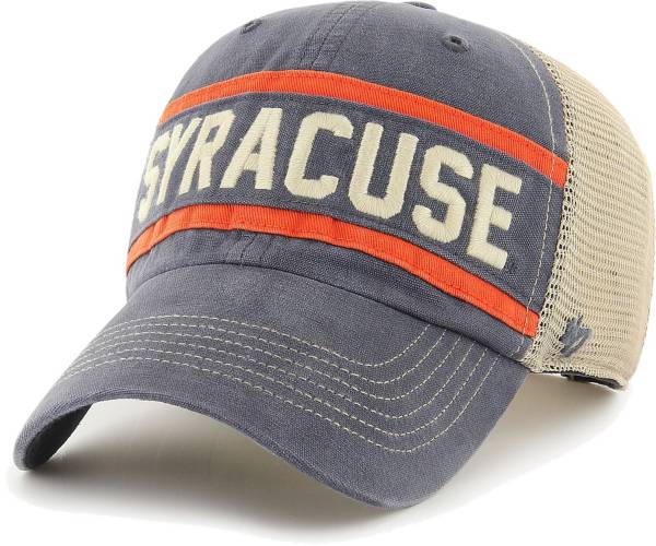 ‘47 Men's Syracuse Orange Blue Clean Up Adjustable Hat