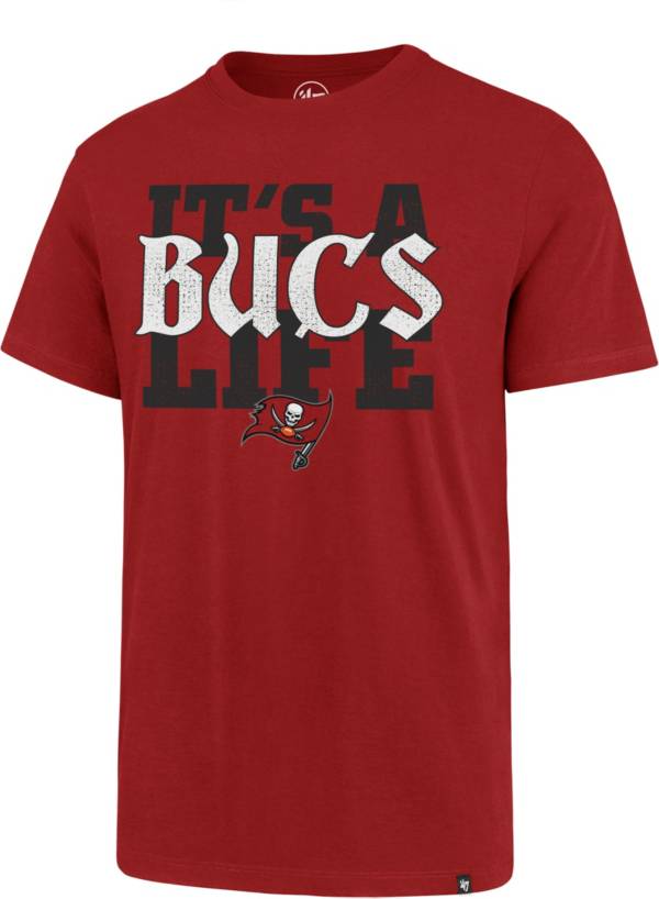 '47 Men's Tampa Bay Buccaneers Red It's a Bucs Life Rival T-Shirt