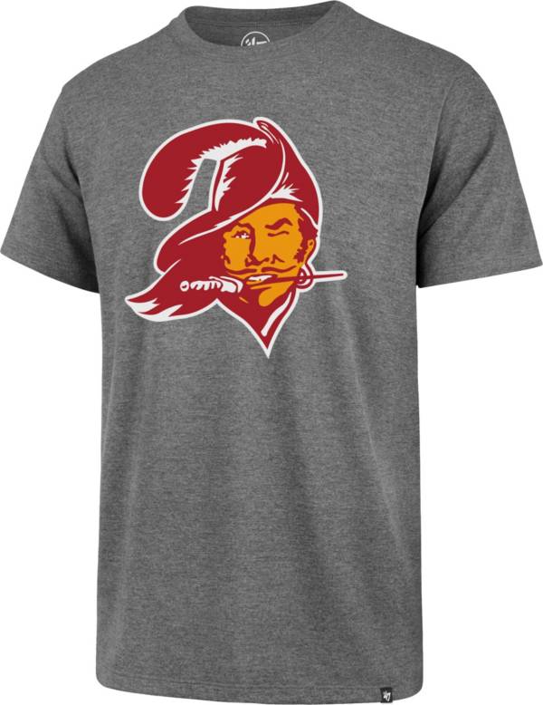 '47 Men's Tampa Bay Buccaneers Imprint Rival Grey T-Shirt