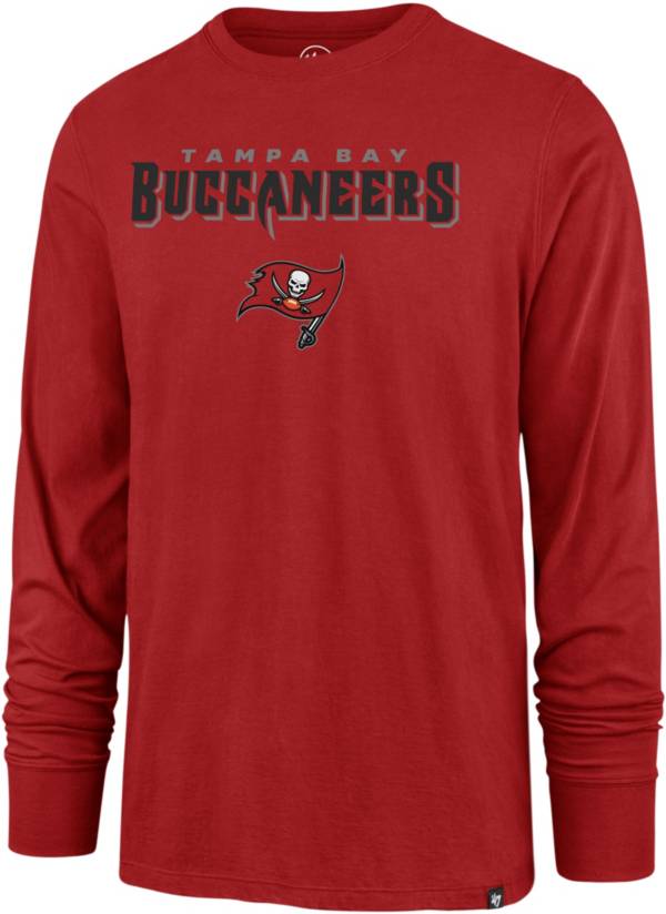 '47 Men's Tampa Bay Buccaneers Red Pregame Rival Long Sleeve T-Shirt