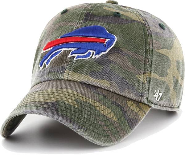 '47 Men's Buffalo Bills Camo Reign Clean Up Adjustable Hat