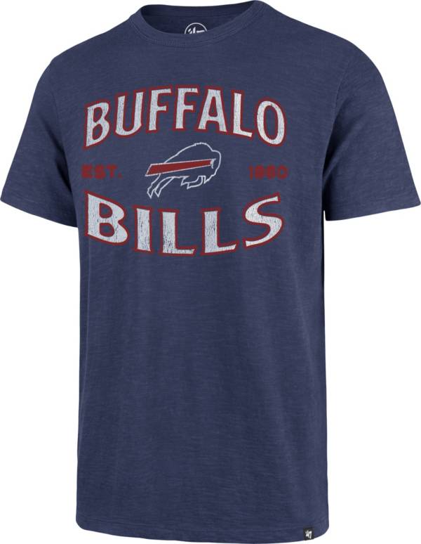 '47 Men's Buffalo Bills Blue Offset Scrum T-Shirt