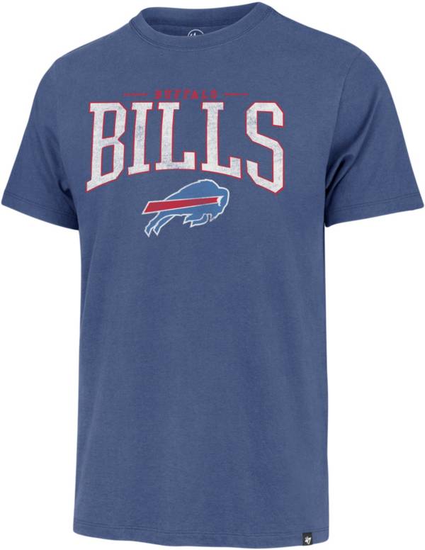 '47 Men's Buffalo Bills Full Rush Franklin Blue T-Shirt