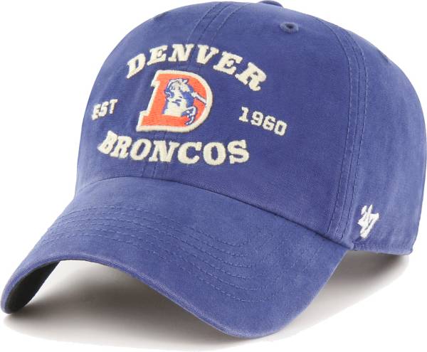 '47 Men's Denver Broncos Royal Brockman Legacy Adjustable Hat