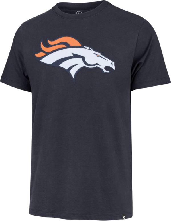 '47 Men's Denver Broncos Navy Fieldhouse T-Shirt