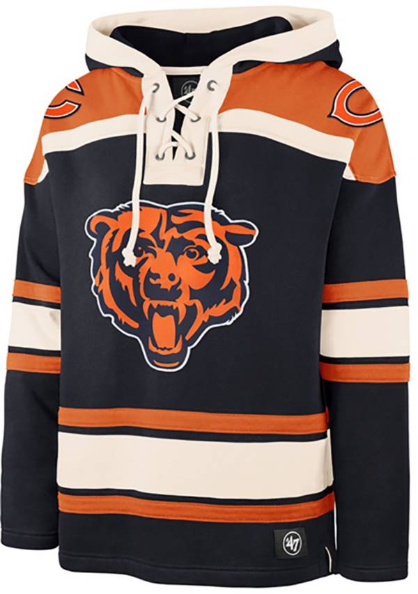‘47 Men's Chicago Bears Lacer Navy Hoodie product image