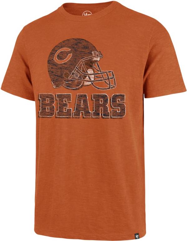 ‘47 Men's Chicago Bears Scrum Logo Orange T-Shirt