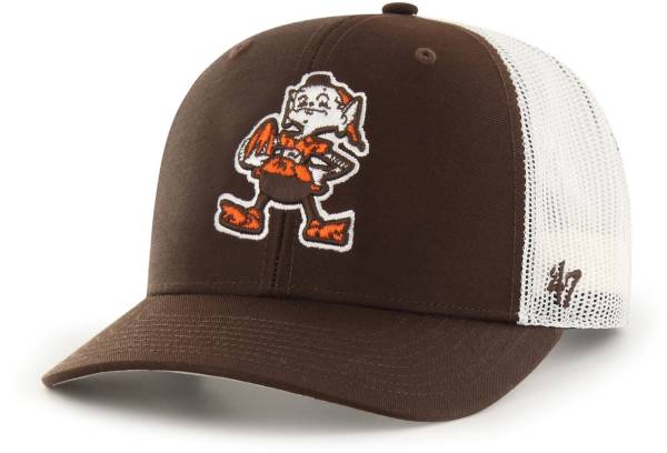 '47 Men's Cleveland Browns Brown Legacy Adjustable Trucker Hat