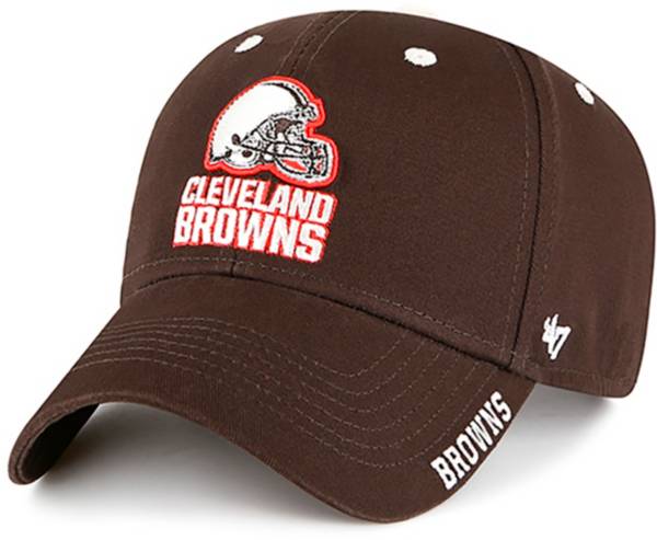 '47 Men's Cleveland Browns Reign MVP Brown Adjustable Hat