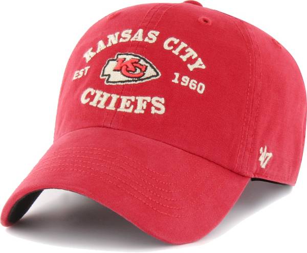 '47 Men's Kansas City Chiefs Red Reign Brockman Adjustable Hat