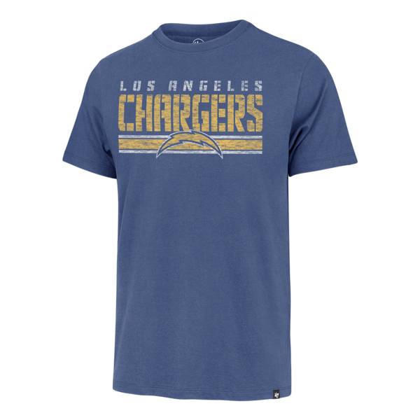 '47 Men's Los Angeles Chargers Blue Franklin Stripe T-Shirt