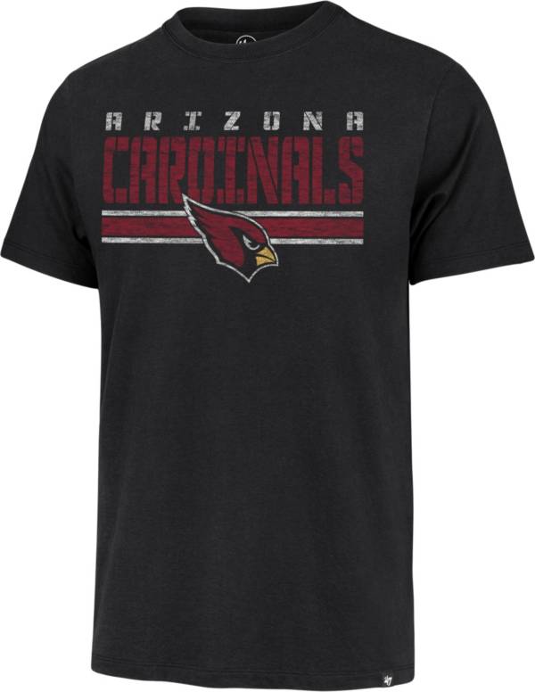 '47 Men's Arizona Cardinals Black Stripe Franklin T-Shirt