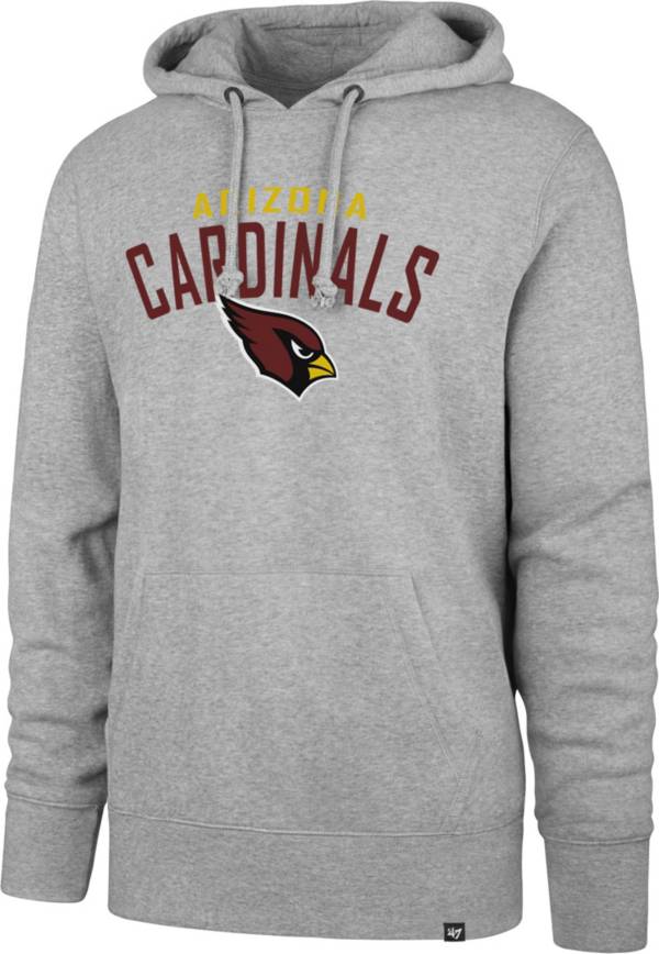 '47 Men's Arizona Cardinals Headline Grey Pullover Hoodie