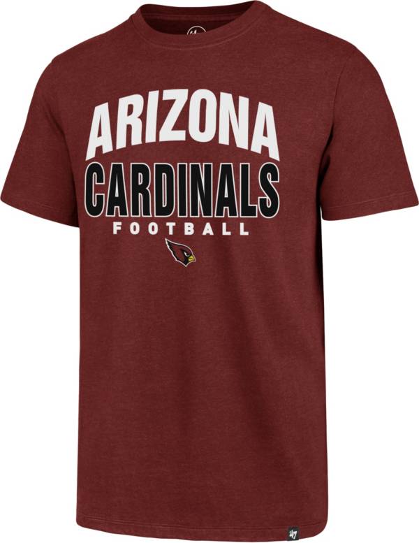 '47 Men's Arizona Cardinals Red Trackdown Club T-Shirt