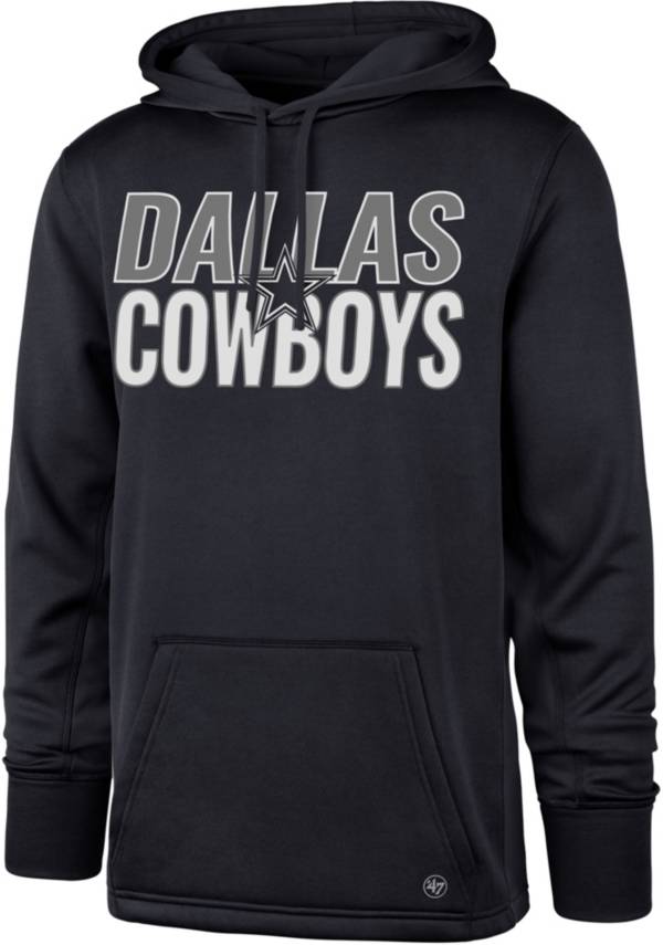 ‘47 Men's Dallas Cowboys Tech Fleece Navy Performance Hoodie