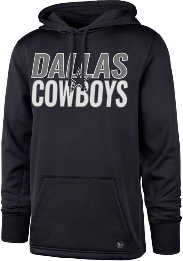 ‘47 Men's Dallas Cowboys Tech Fleece Navy Performance Hoodie product image