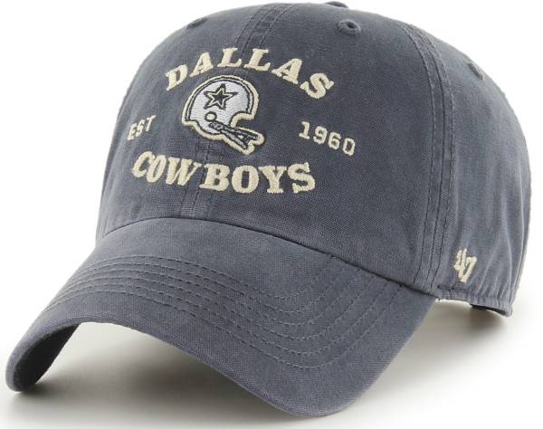 '47 Men's Dallas Cowboys Brockman Navy Adjustable Hat