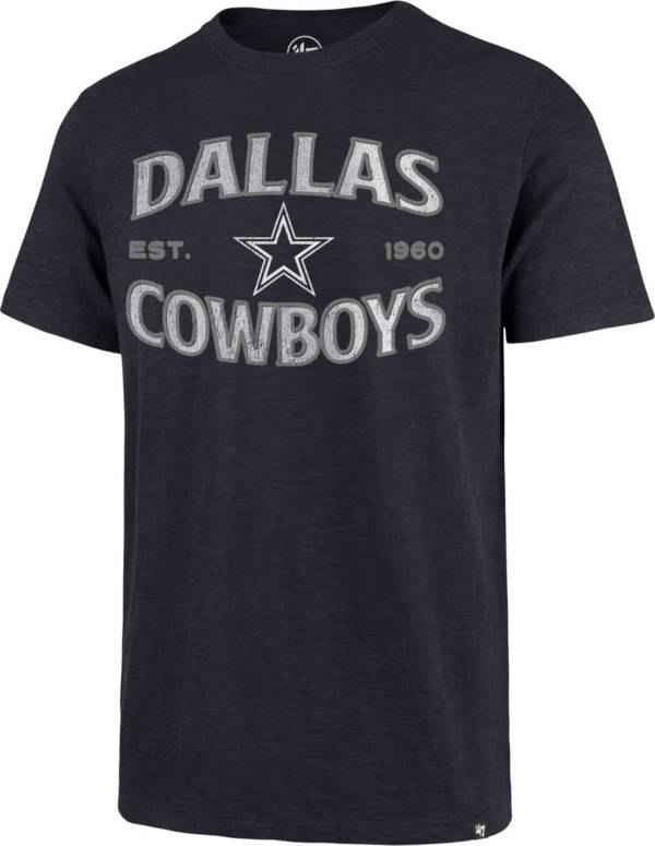 '47 Men's Dallas Cowboys Offset Scrum Navy T-Shirt