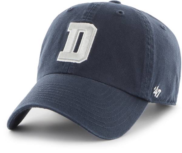 '47 Men's Dallas Cowboys 'D' Logo Clean Up Adjustable Navy Hat