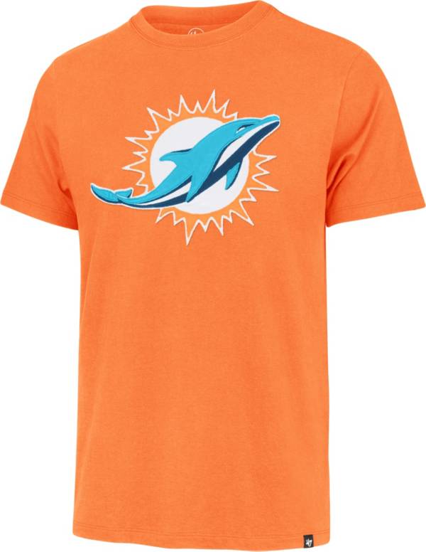 '47 Men's Miami Dolphins Orange Fieldhouse T-Shirt