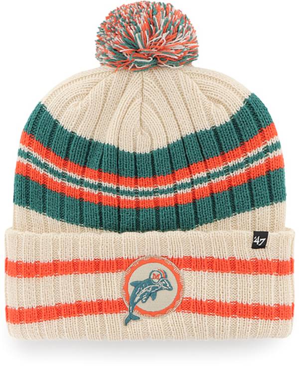 '47 Men's Miami Dolphins Hone Legacy Cuffed Knit