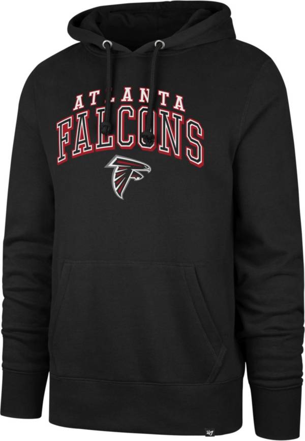 '47 Men's Atlanta Falcons Double Decker Black Headline Hoodie