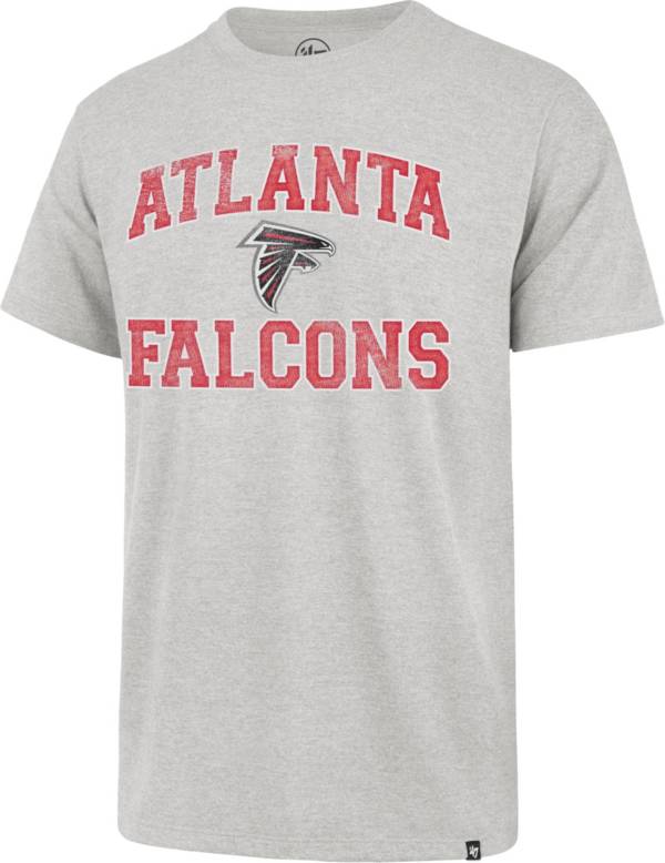 '47 Men's Atlanta Falcons Grey Arch Franklin T-Shirt