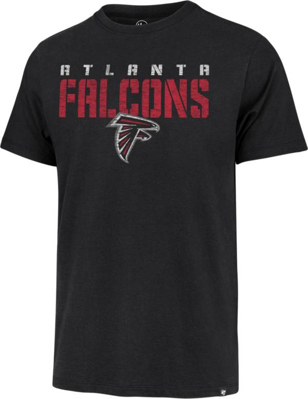 '47 Men's Atlanta Falcons Black Stripe Franklin T-Shirt