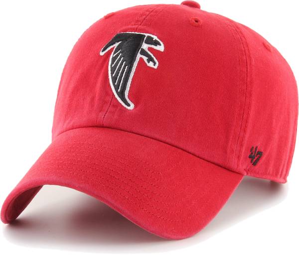 ‘47 Men's Atlanta Falcons Legacy Clean Up Red Adjustable Hat product image