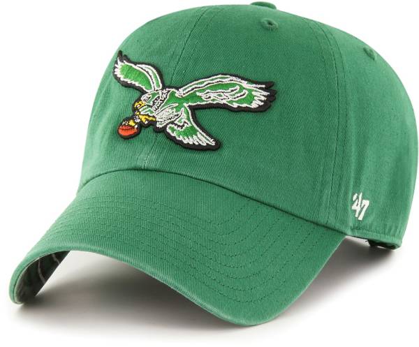 '47 Men's Philadelphia Eagles Zubaz Underbill Green Clean Up Hat product image