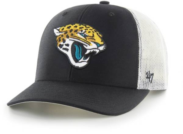 '47 Men's Jacksonville Jaguars Black Adjustable Trucker Hat
