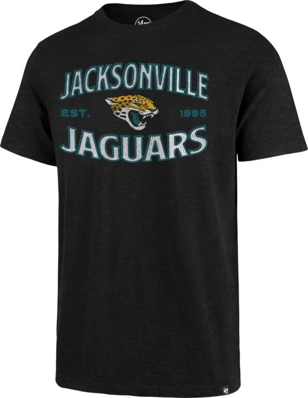 '47 Men's Jacksonville Jaguars Black Offset Scrum T-Shirt