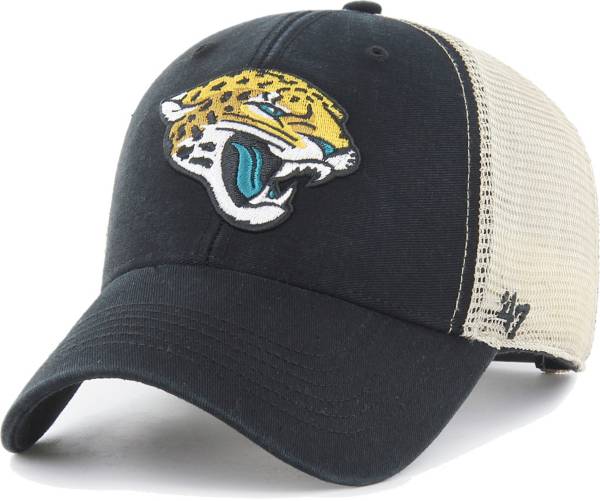 '47 Men's Jacksonville Jaguars Black Flagship MVP Adjustable Hat