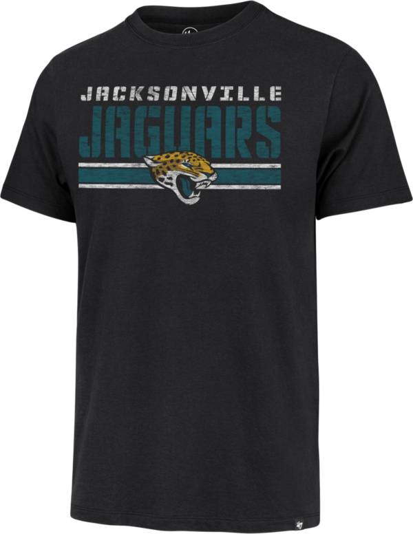 '47 Men's Jacksonville Jaguars Black Stripe Franklin T-Shirt product image