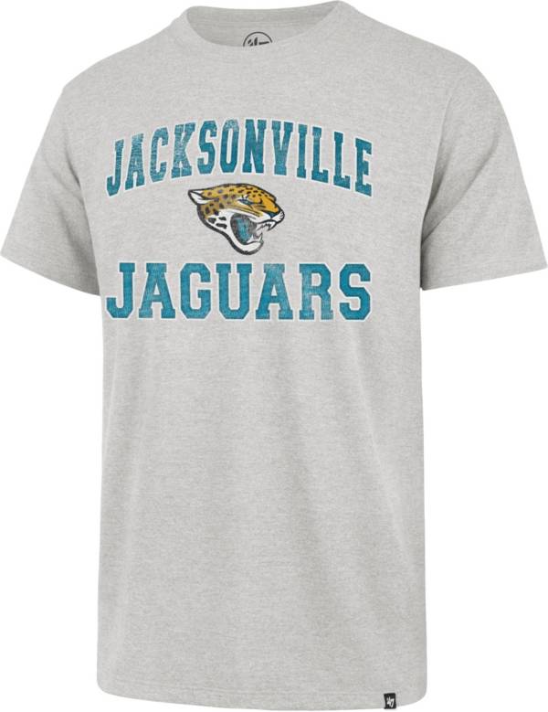 '47 Men's Jacksonville Jaguars Grey Arch Franklin T-Shirt