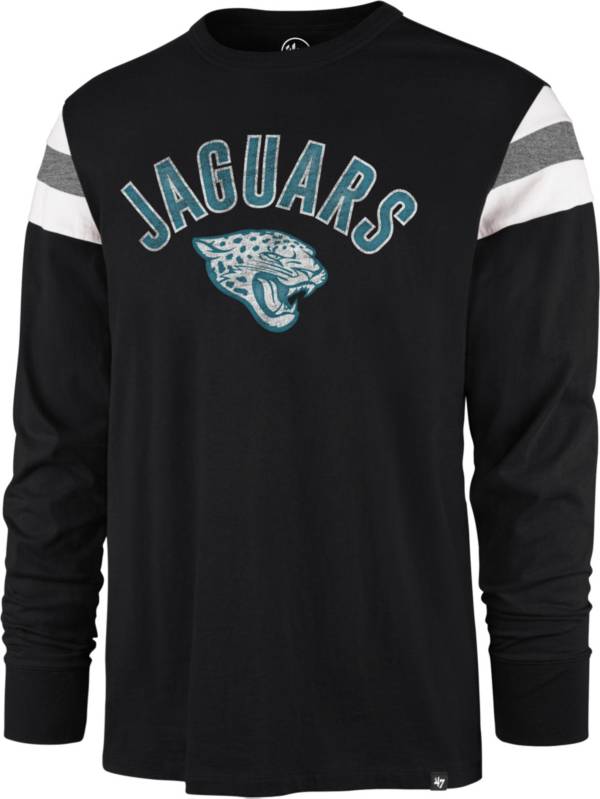 '47 Men's Jacksonville Jaguars Black Rooted Long Sleeve T-Shirt