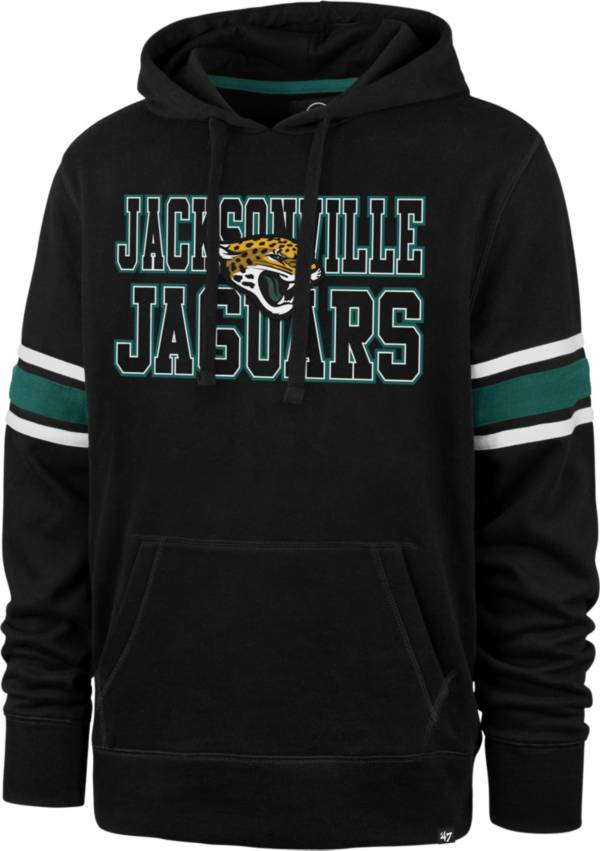 '47 Men's Jacksonville Jaguars Black Stripe Hoodie