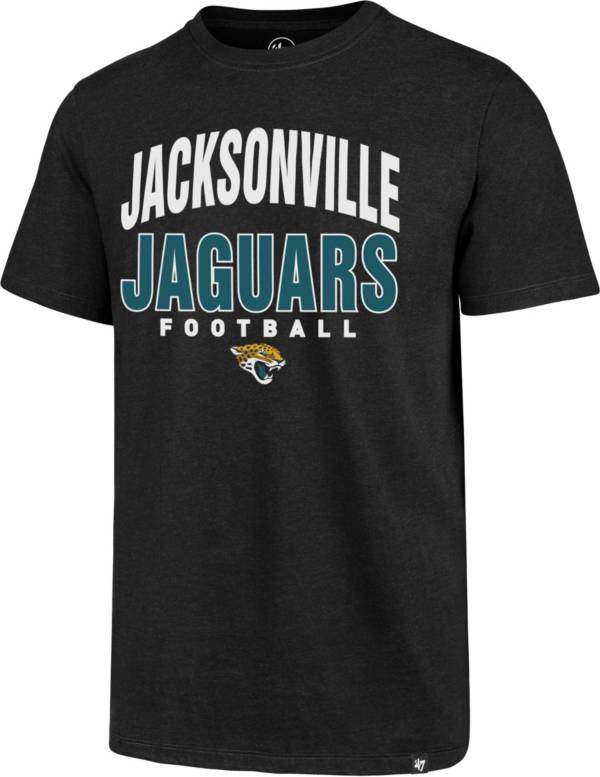'47 Men's Jacksonville Jaguars Black Trackdown Club T-Shirt