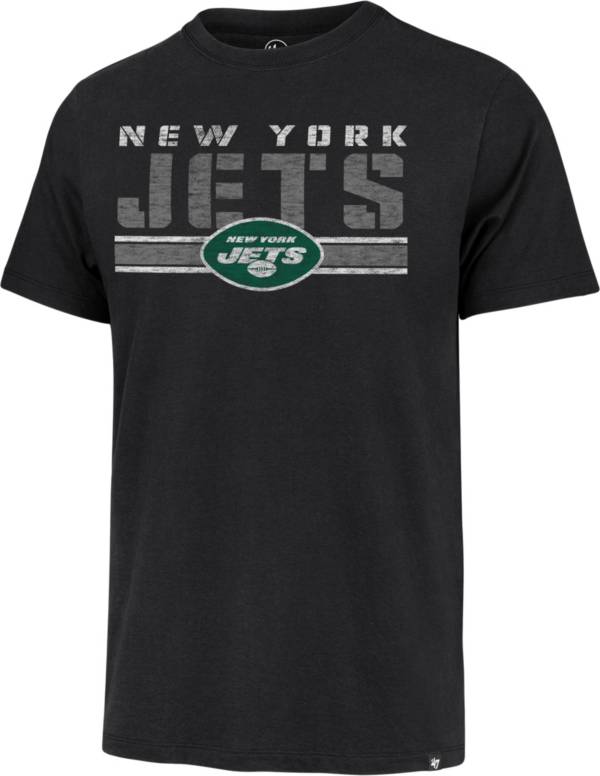 '47 Men's New York Jets Black Stripe Franklin T-Shirt